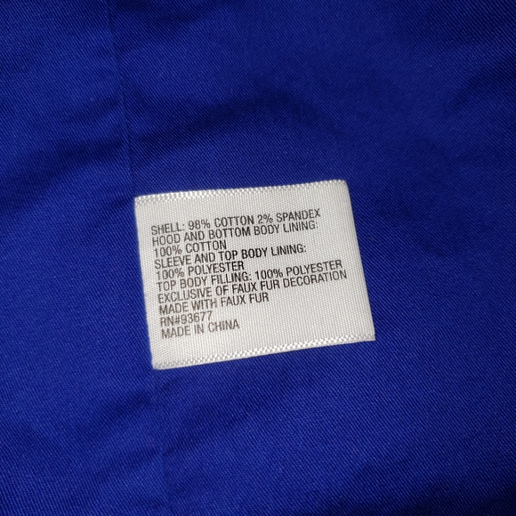 Liz Claiborne Woman's Parka Jacket with Faux Fur Hood - Picture 3 of 10